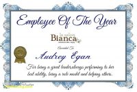 Best Employee Award Certificate Templates 3