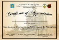 Formal Certificate Of Appreciation Template 5