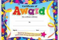 Free Kids Certificate Templates 2