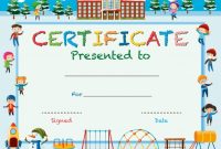 Free Kids Certificate Templates 4