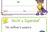 Free Kids Certificate Templates 9