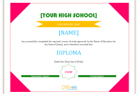 Free School Certificate Templates 7