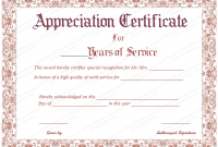 Appreciation-Certificate-for-Years-of-Service