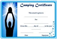 Basketball Camp Certificate Template 11