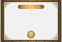 Certificate Border Design Templates 5