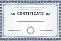 Certificate Border Design Templates