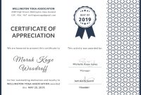 Certificate Of Appreciation Template Doc 8