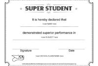Classroom Certificates Templates 2