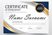 Free Certificate Of Appreciation Template Downloads 1