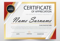 Free Certificate Of Appreciation Template Downloads 5
