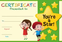 Free Printable Certificate Templates for Kids 2