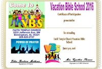 Free Vbs Certificate Templates 8