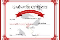 Graduation Certificate Template Word n2