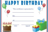 Kids Gift Certificate Template 5