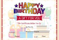 Kids Gift Certificate Template 8