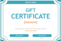 Microsoft Gift Certificate Template Free Word2