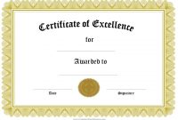 Microsoft Word Award Certificate Template 9