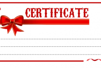 Present Certificate Templates 0
