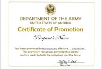 Promotion Certificate Template 11