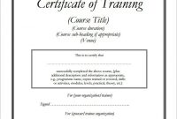 Workshop Certificate Template 9