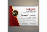 Award Certificate Design Template 5