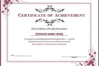 Certificate Of Recognition Word Template 3