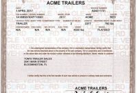 Certificate Of origin for A Vehicle Template3
