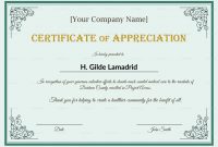 Employee Anniversary Certificate Template 5