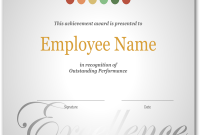 Employee Anniversary Certificate Template 6