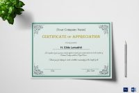 Employee Anniversary Certificate Template 9
