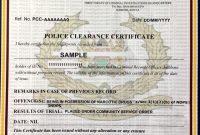 Good Conduct Certificate Template 5