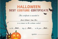 Halloween Certificate Template 13