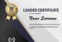 Powerpoint Award Certificate Template 10