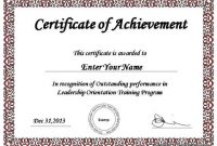 Powerpoint Award Certificate Template 2