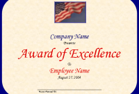 Powerpoint Award Certificate Template 6