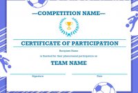 Sports Award Certificate Template Word 9