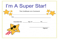 Star Award Certificate Template 9
