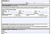 Certificate Of Liability Insurance Template 7