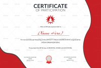 Certificate Of Participation Template Word 4