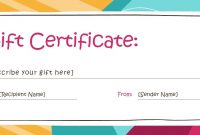 005 Printable Gift Certificate Template Ideas Free Templates You Can for Printable Gift Certificates Templates Free