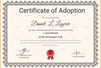 14+ Adoption Certificate Templates | Proto Politics in Adoption Certificate Template