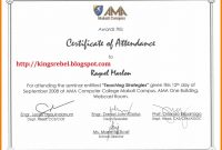6+ Certificate Of Appearance Template | Weekly Template with regard to Certificate Of Appearance Template