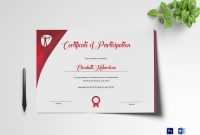 Archery Participation Certificate Template within Templates For Certificates Of Participation