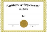 Award Certificate Template Certificate Templates Best Free Images pertaining to Build A Bear Birth Certificate Template