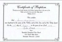 Baptism Certificate Templates – Yeder.berglauf-Verband pertaining to Christian Baptism Certificate Template