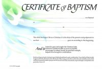 Baptism Certificate Xp4Eamuz | Sunday School | Certificate Templates in Christian Baptism Certificate Template