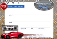 Best Ideas For Pinewood Derby Certificate Template Of Summary throughout Pinewood Derby Certificate Template