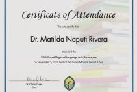 Best Solutions For Conference Participation Certificate Template for Conference Participation Certificate Template