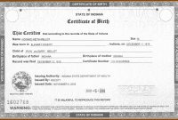 Birth Certificate Downtown Awful Toy Adoption Certificate Template pertaining to Toy Adoption Certificate Template