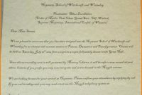 Brief Von Hogwarts-Vorlage (2) | Muster Lebenslauf throughout Harry Potter Certificate Template